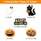 25 Pcs Halloween Party Striped Disposable Paper Decorative Straws | Halloween Party Supplies